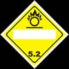 GS-616 SEÑALAMIENTO DE OXIDANTES Y PEROXIDOS ORGANICOS C5-002